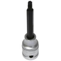 No.14830A - T30 1/2" Drive Torx-r Sockets Long 75mm Length