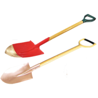 No.CB200-1002 - 240mm Round Pointed Shovel. (Copper Beryllium)